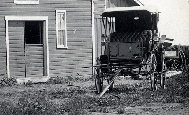 FjellestadCariot.jpg - The Fjellestad Dairy Farm, Miner County, SD - Detail: The cariot.